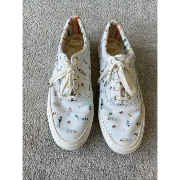 NWOT Keds x Rifle Paper Co. Anchor Sun Girls Sneakers, 7.5 $138 - Picture 4 of 8